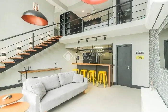Loft mobiliado para aluguel em Porto Alegre