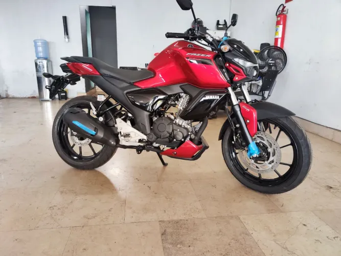 YAMAHA FZ 15 VERMELHA 2026 0 KM SHALON MOTOS 