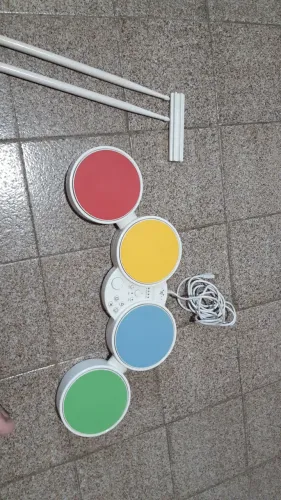 Mini Bateria Guitar Hero - Wii, PS2 e PS3