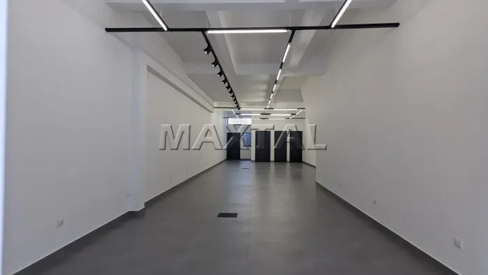 Loja Nova para locação no Bairro da Luz com 165m², na Região da Rua das Noivas e Bom Retir