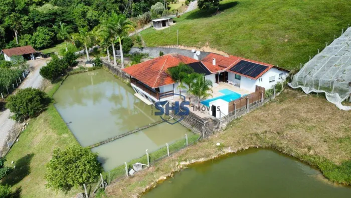 Sítio com 2 dormitórios à venda, 5000 m² por R$ 1.200.000,00 - Albertina - Rio do Sul/SC