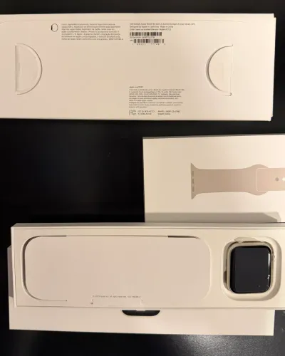 Apple Watch SE (2ª Geração) - 40mm ? Alumínio Starlight ? GPS ? Semi-novo