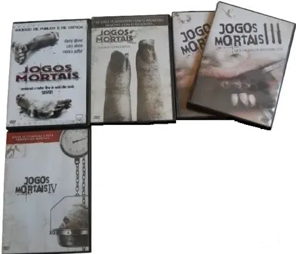 Coleção Jogos Mortais - 4 DVDs Originais