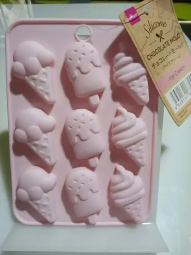 jogo de 5 formas de silicone moldes