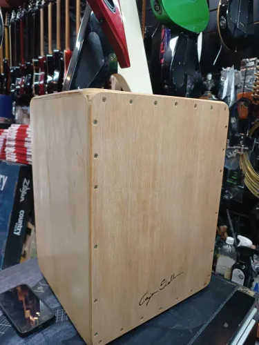 Cajon Sallum Novo mega bass - Instrumento de Percussão