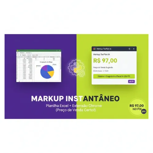 MARKUP INSTANTÂNEO: Planilha Excel + Extensão Chrome (Preço de Venda Certo!)