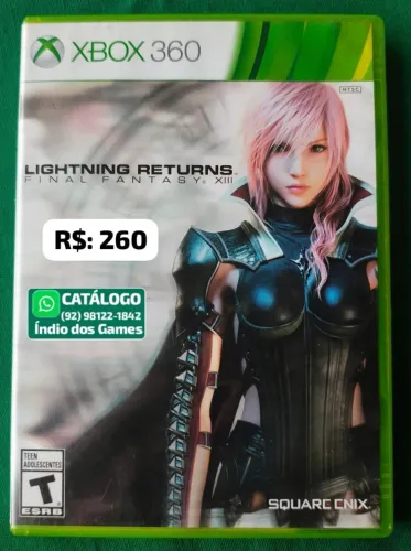 Lighting Returns Final Fantasy XIII = R$: 260
