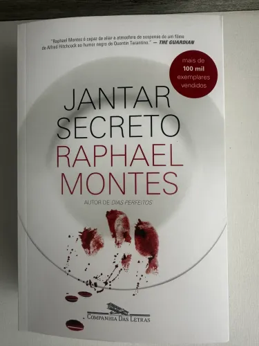 Jantar Secreto - Raphael Montes LIVRO