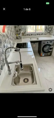 Cozinha de mármore e granito sob medidas 