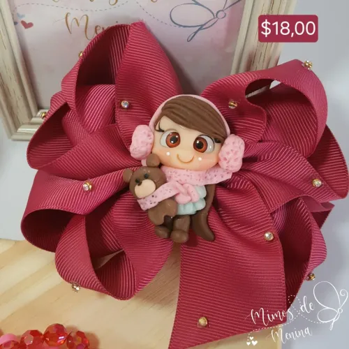 Laço de cabelo infantil menina