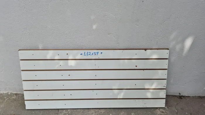 Painel Canaletado Branco MDF