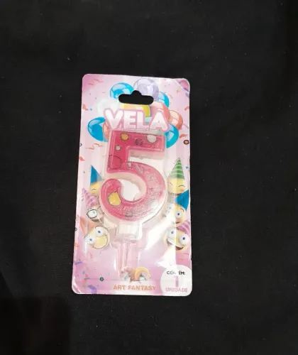 Vela de Aniversário Art Fantasy nº 5