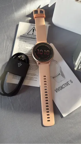 Garmin Rosa Vivoactive 6 novo