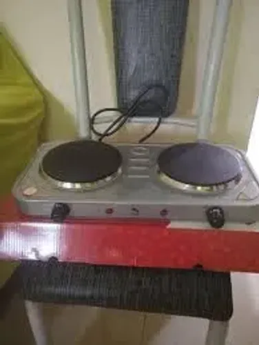 Fogareiro elétrico de 2 bocas..novo ..