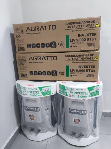 Ar condicionado inverter 9.000 Btus pronta entrega.