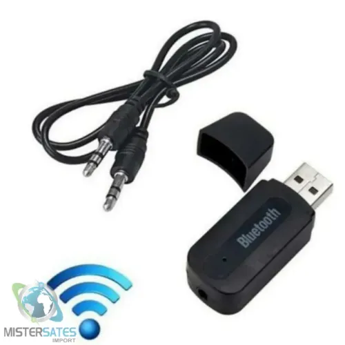 Receptor De Audio Bluetooth Adaptador Musica Conector P2