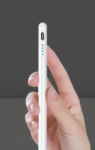 Caneta Touchscreen Stylus Universal - iOS/Android/Tablet/Celular - Branca -Nova