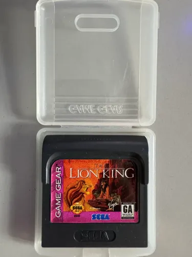 Game Gear cartucho The Lion King novo raridade!!