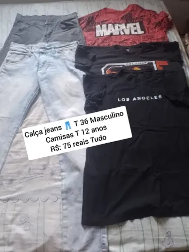 Camisas polo semi novas - T12 anos