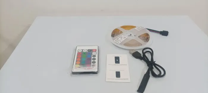 Fita de LED RGB com Controle Remoto