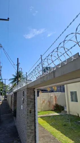 "Cerca concertina dupla proteção "