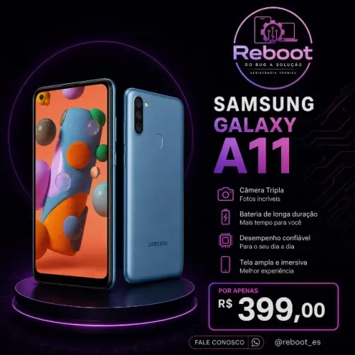 Samsung Galaxy A11- Perfeito Estado de Conservação