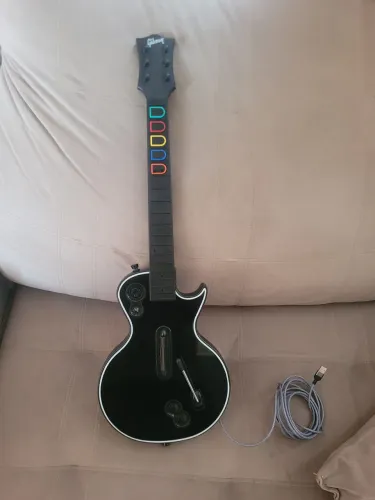 Guitarra Guitar Hero Les Paul (PS3/PC/Xbox) Mod Raspberry Pi Pico + Cabo 3m
