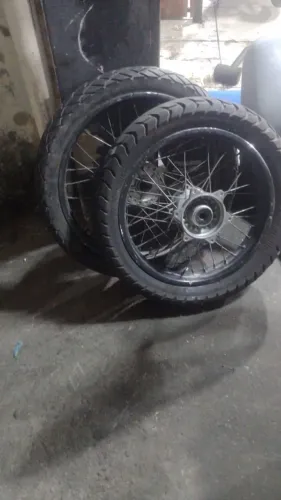 RODA DIANTEIRA E TRASEIRA  BROS 160 