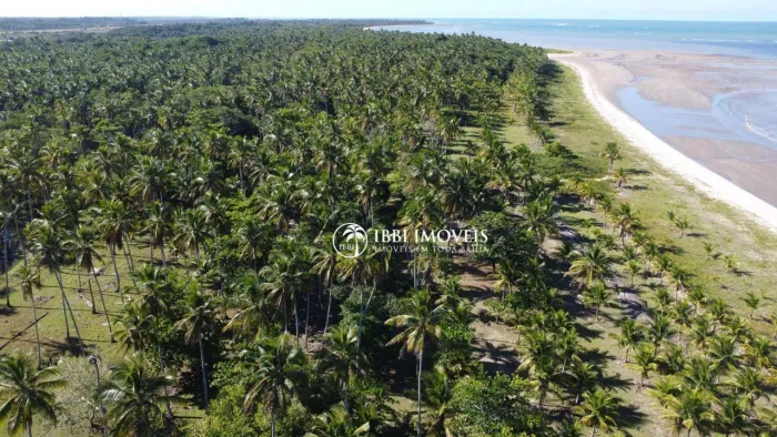 terreno pé na areia