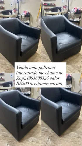 Desapego poltrona salão
