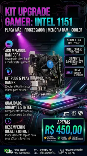 kit pc gamer intel