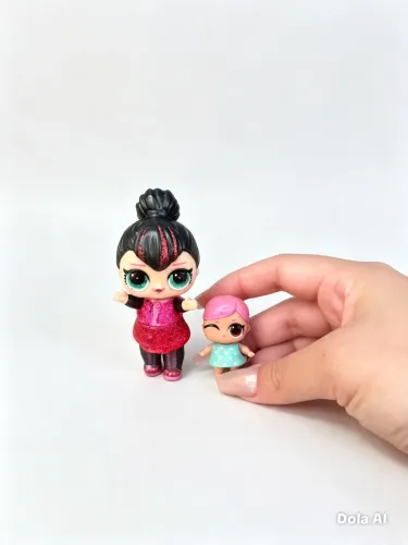 boneca lol rock e lol surprise, lil sister, série 2
