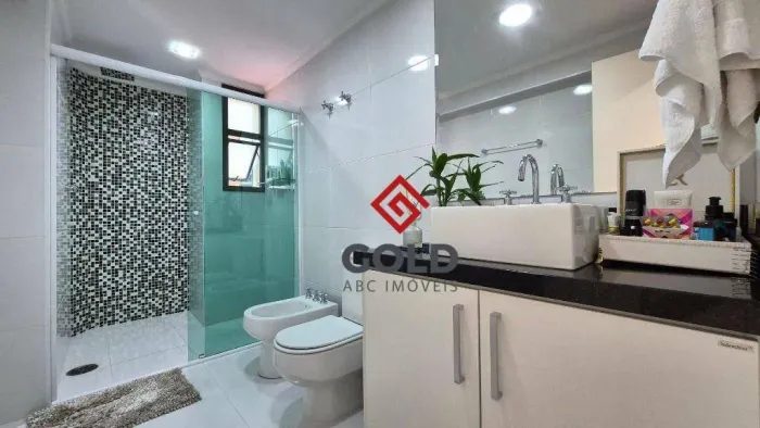 Apartamento para alugar, 132 m² por R$ 4.791,00/mês - Parque das Nações - Santo André/SP