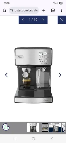 Cafeteira Expresso Oster Nova Primalatte