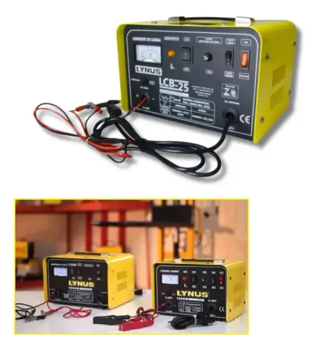 Carregador De Bateria 25a 25-150ah 220v Lcb-25 Lynus