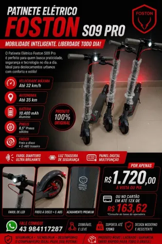 Patinete Foston S09 pro(original)