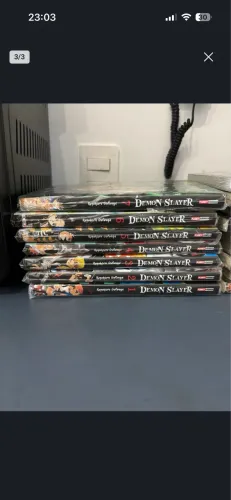 Demon slayer vol 20 e 21(lacrados)