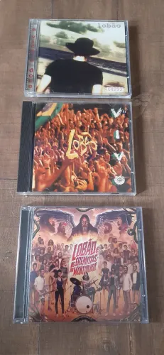 3 cds Lobão