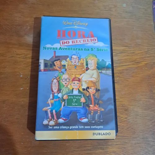 VHS Hora do Recreio - Novas Aventuras da 5° Série 2003 | Fita Dublada