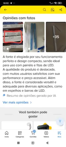 Fonte drive slim luminaria fita led spots