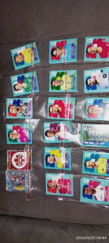 Figurinhas da copa 2026.para venda ou troca.figurinha comum 1 real brilhante 3 reais cada