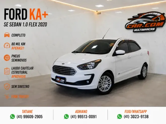 Ford KA+ Sedan 1.0 Tivct Flex 4P 2020