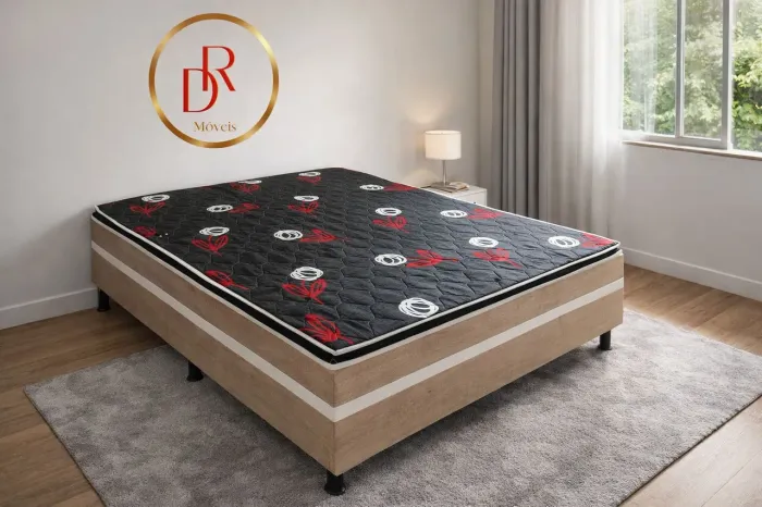 Cama Box Casal Simples Conftline Conjugada 138x188x42 - Novo e Embalado!!