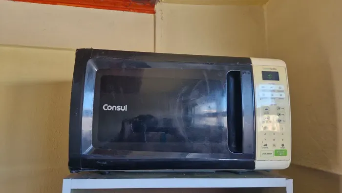 Micro-ondas com defeito na tecla de iniciar!!