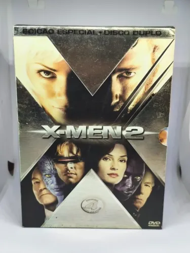 Dvd X-men 2 Edição Especial Duplo C/ Luva Metalizada Marvel