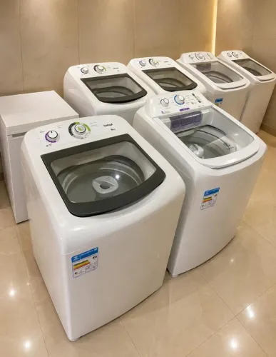 Máquina de lavar com garantia em até 12x no cartão