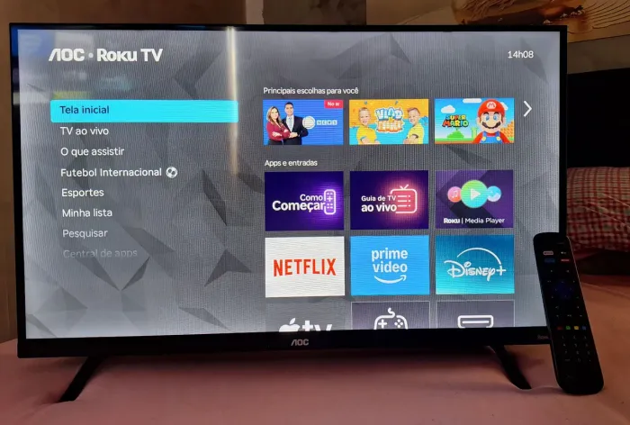Vendo TV 32 polegadas Roku da AOC