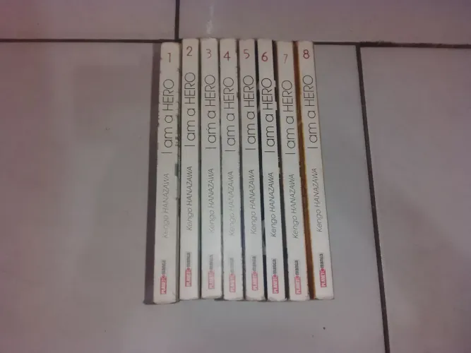 Mangá I am a hero do 1 ao 8