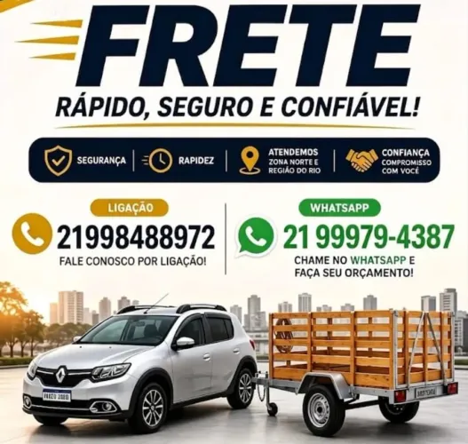 Frete e mudança