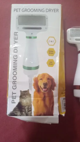 Secador e escova Pet 2 em 1